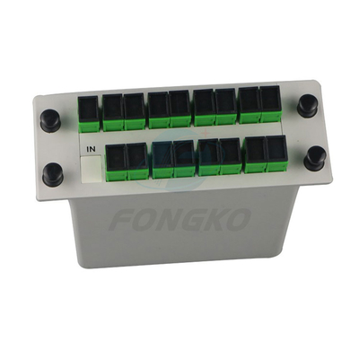Optic Spliter Mini Type Plc Sc Apc Splitter 1X16 Fiber Optical Insertion for Ftth