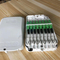 16 Cores White IP55 Fiber Optic Wall Mounted Fibre Termination Box For FTTX Network