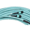 1 meter 24 Core OM3 Multimode Fiber Optical MPO Trunk Cable