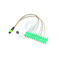 24 Fiber MTP MPO Patch Cable Male Fanout Single Mode Jumpers 0.5m
