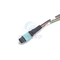Single Mode 0.9mm lc MPO To SC Mtp Fanout Cable 0.5m 12 Fiber