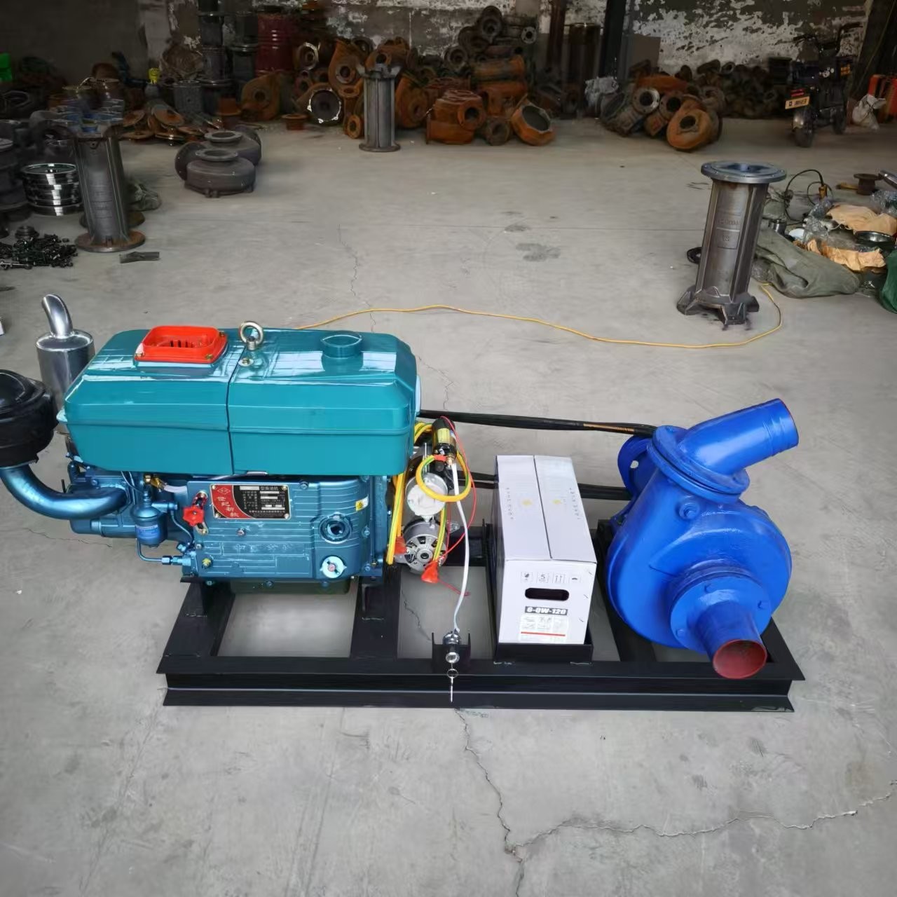 FONGKO NB Type Horizontal diesel Engine River Sand Suction Pump Wear ...