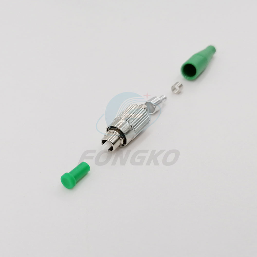 Fiber Optical Connector FC 2.0mm APC Single mode Simplex Connector ...