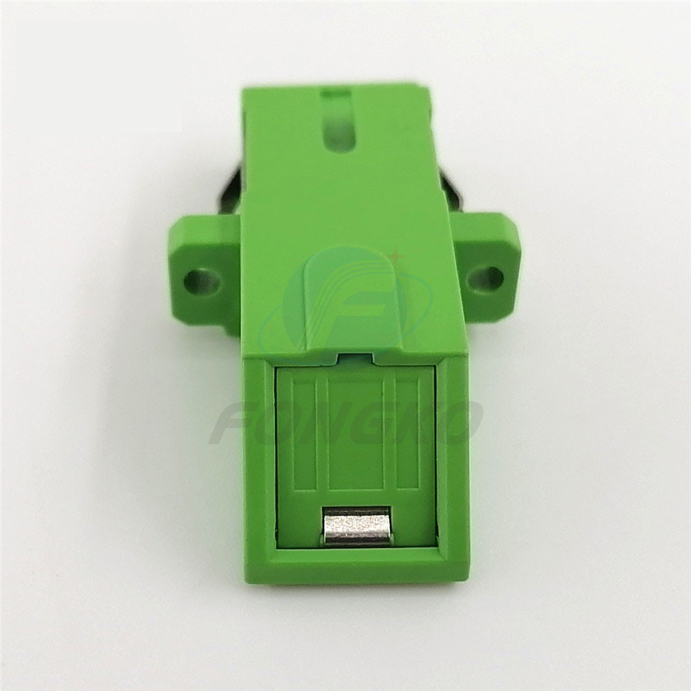 SC Fiber Optical Adapter APC Adapters Flange SX Inner Inclined Shutter ...