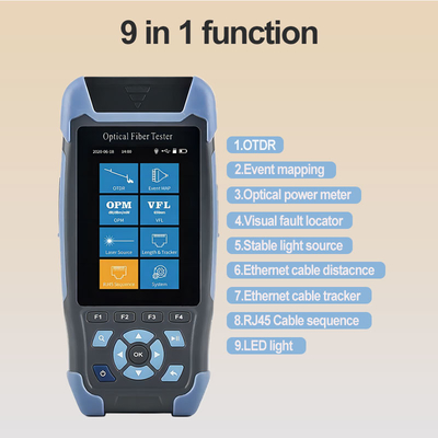 FONGKO FTTH Active Live Test 1310 1550nm Fiber Optic Reflectometer Smart Mini