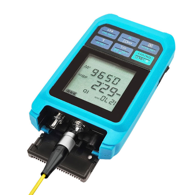 FONGKO Mini Optical Fiber Powermeter 4-Function Optical Power Meter with RJ45 Laser WIFI Network Rechargeable OPM