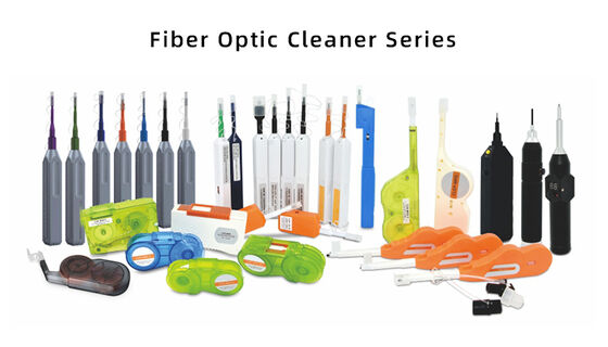 Fiber Optic Connector One Click Cleaner SC LC ST MU MPO 2.5MM 1.25MM Fiber Optic Cleaner