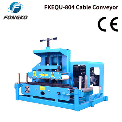 FONGKO FKEQU-804 Wire Pulling Machine 4~20m/min Gasoline Generator 1-18cm Cable Conveyor