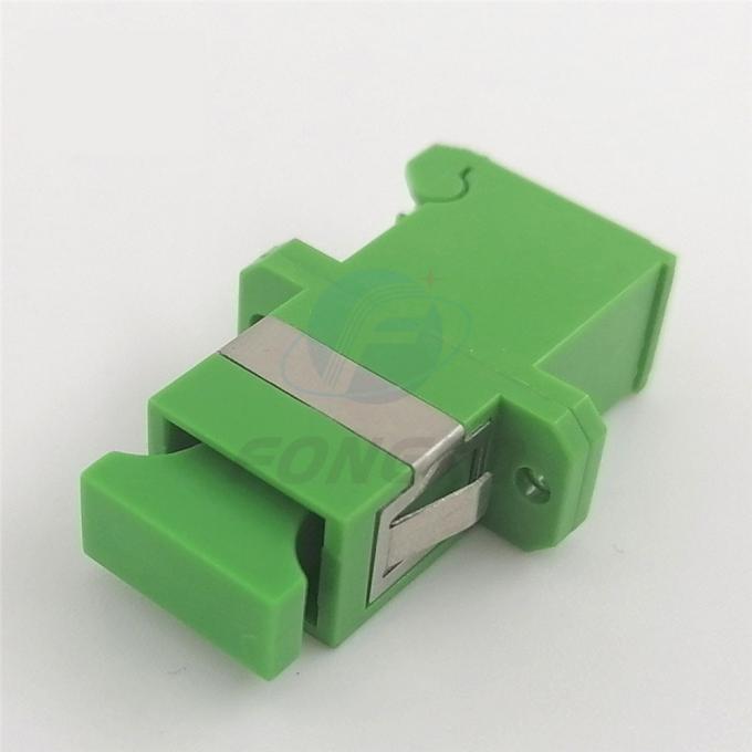 Hot sales SC APC Optical fiber hybrid adapter Auto Shutter simplex ...
